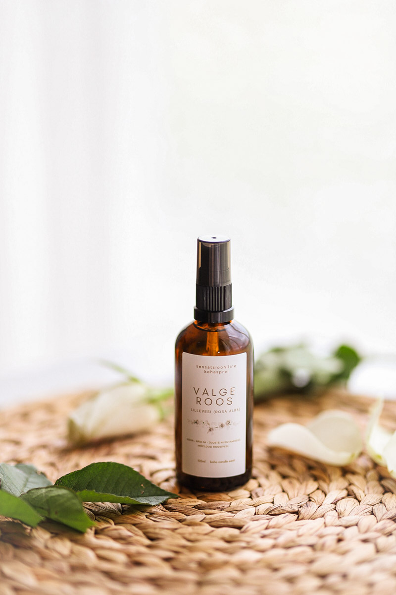 Looduslik Valge Roosi Kehasprei 100ml - Image 3