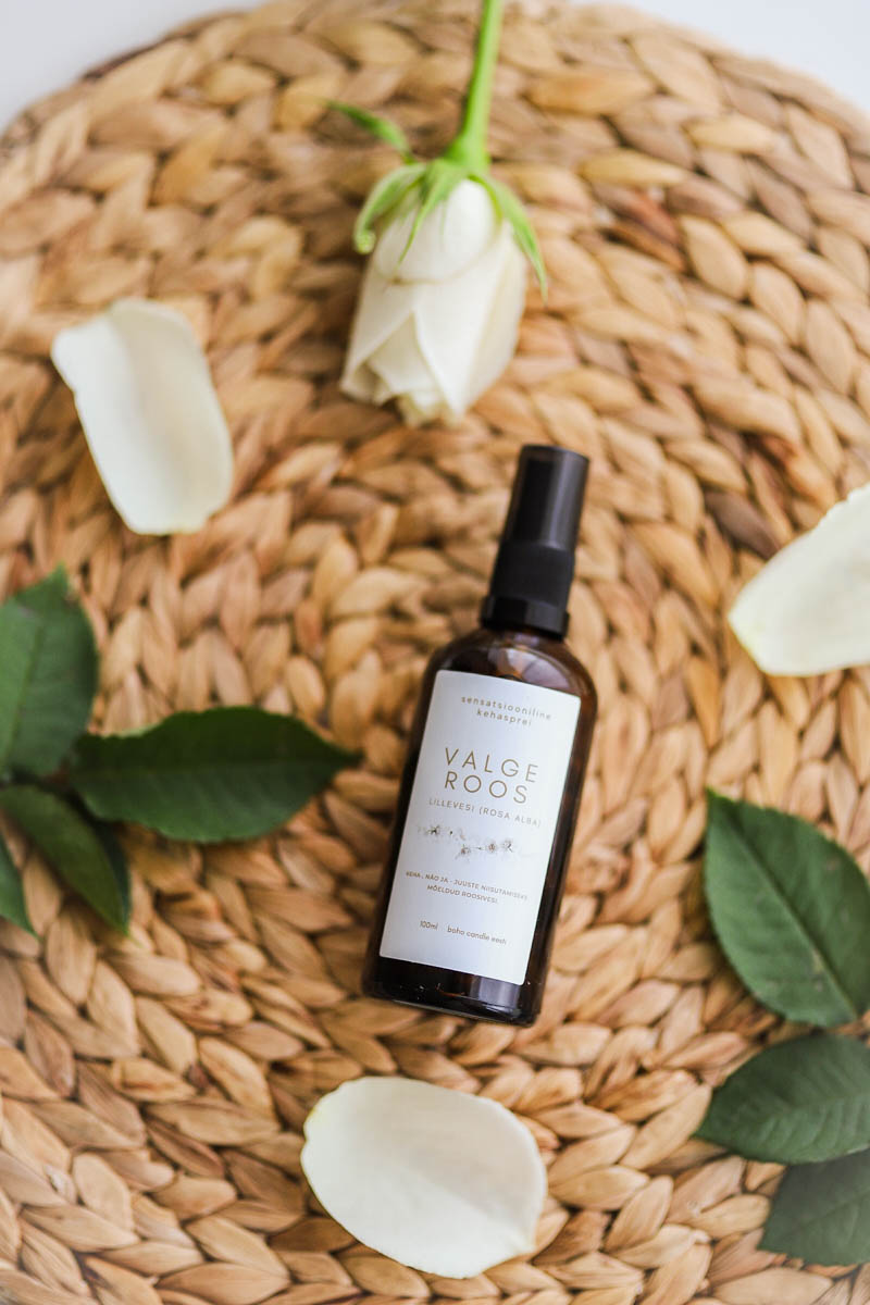 Looduslik Valge Roosi Kehasprei 100ml