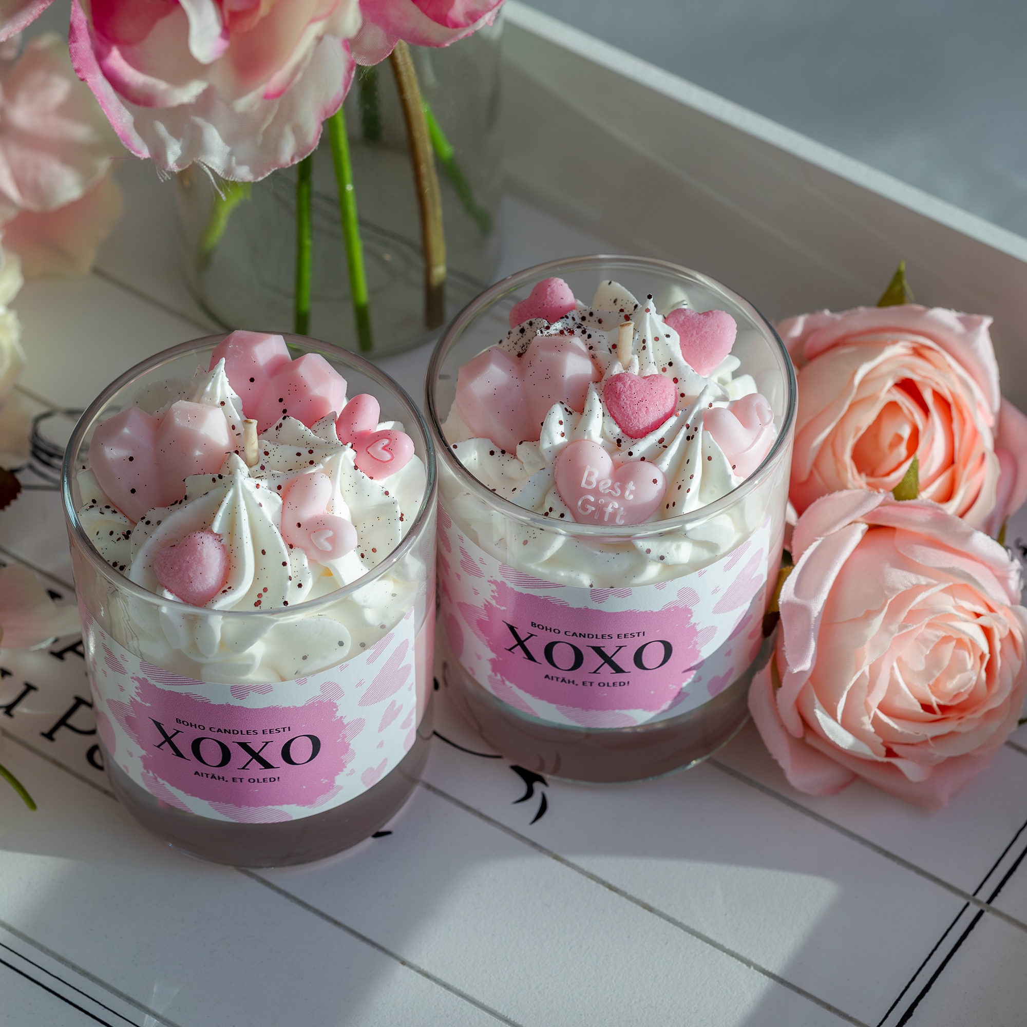 𝗫𝗢𝗫𝗢 Sõbra- ja naistepäevaküünal