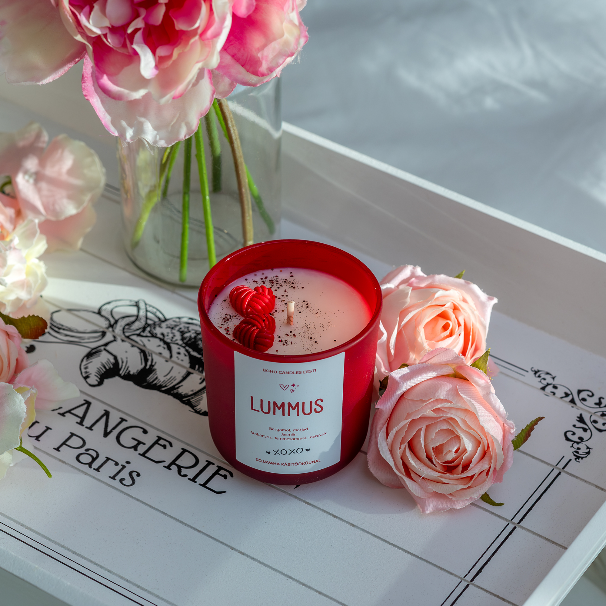 LUMMUS Baccarat Rouge dupe lõhnaküünal